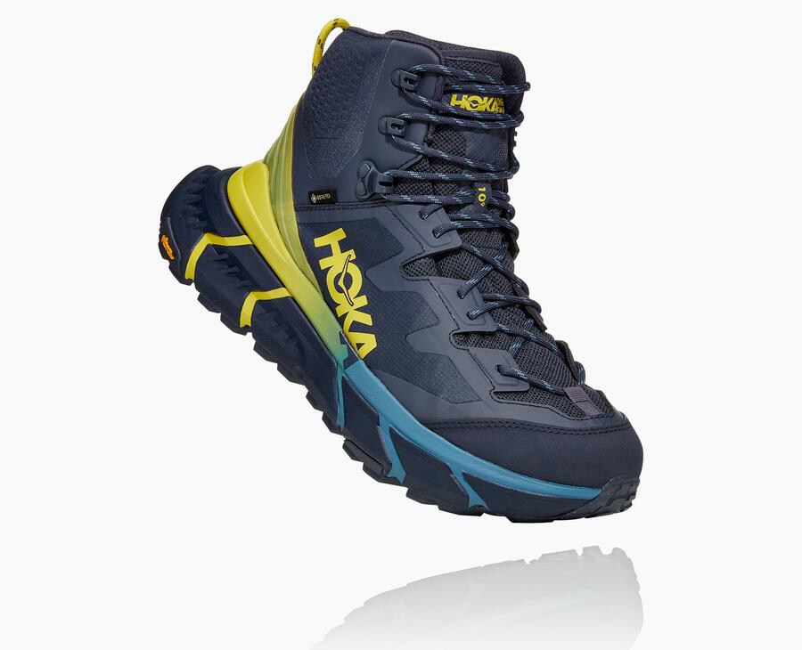 Hoka One One Wandelschoenen Heren - Tennine Hike Gore-Tex - Blauw - YB2940853